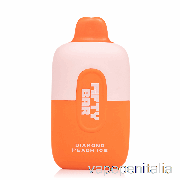 Penna Vape Cinquanta Bar 6500 Diamante Pesca Ghiaccio Usa E Getta